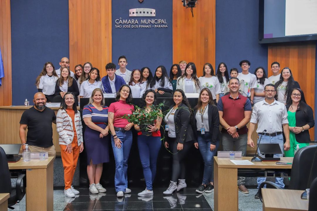 Visita do Parlamento Jovem de Palmeira-PR